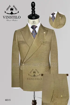 Executive Men’S Breasted Suit