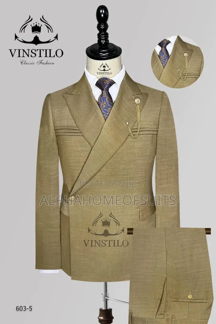 Executive Men’S Breasted Suit
