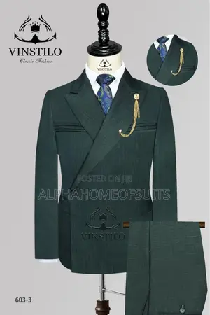 Executive Men’S Breasted Suit