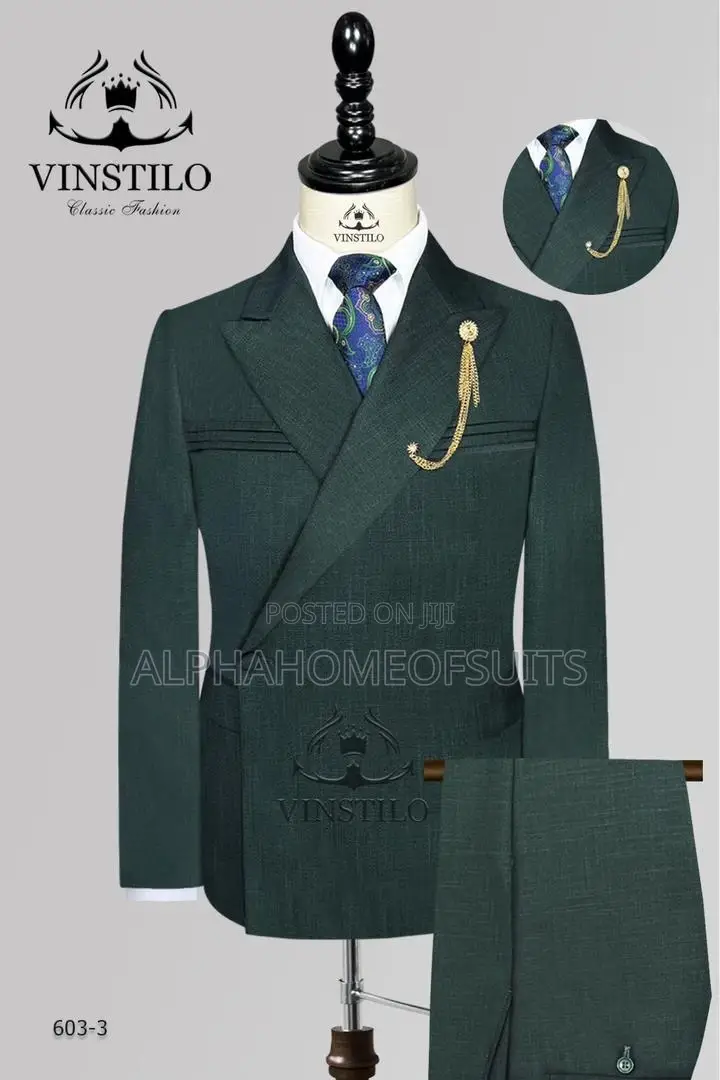 Executive Men’S Breasted Suit