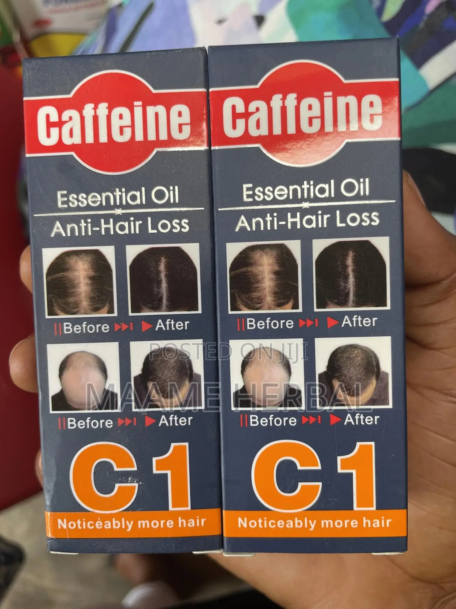 Caffeine Essential Beard And Hair Growth Oil