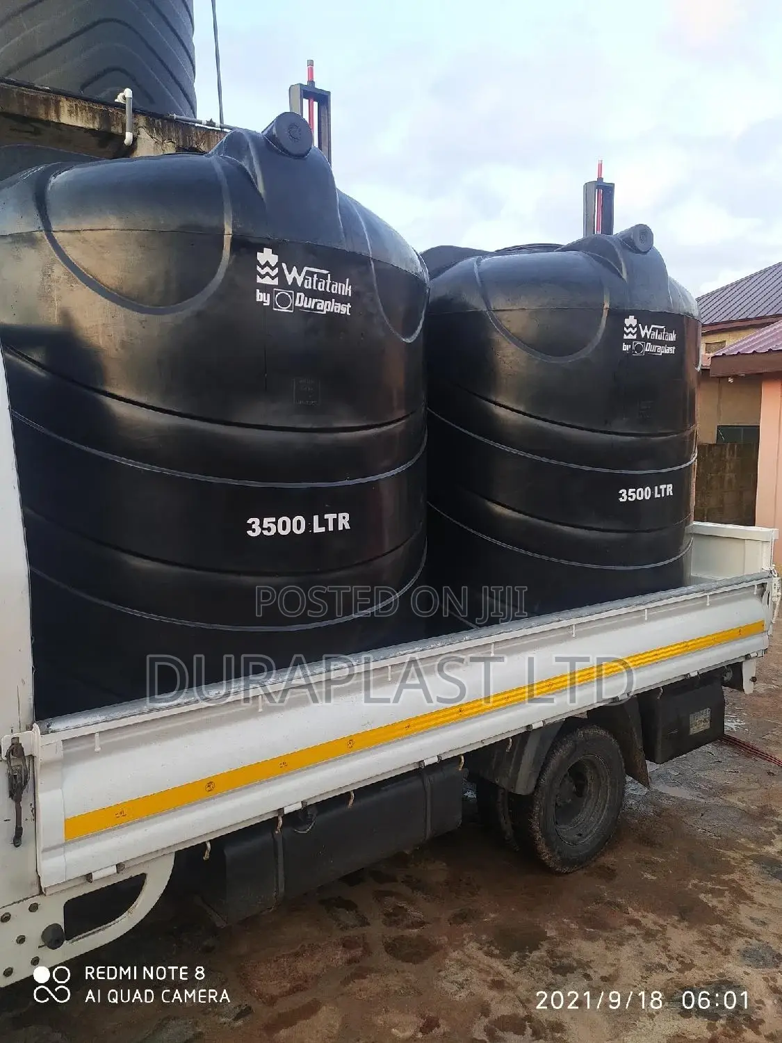 3500 Litres Water Tank / Watatank Payment on Delivery
