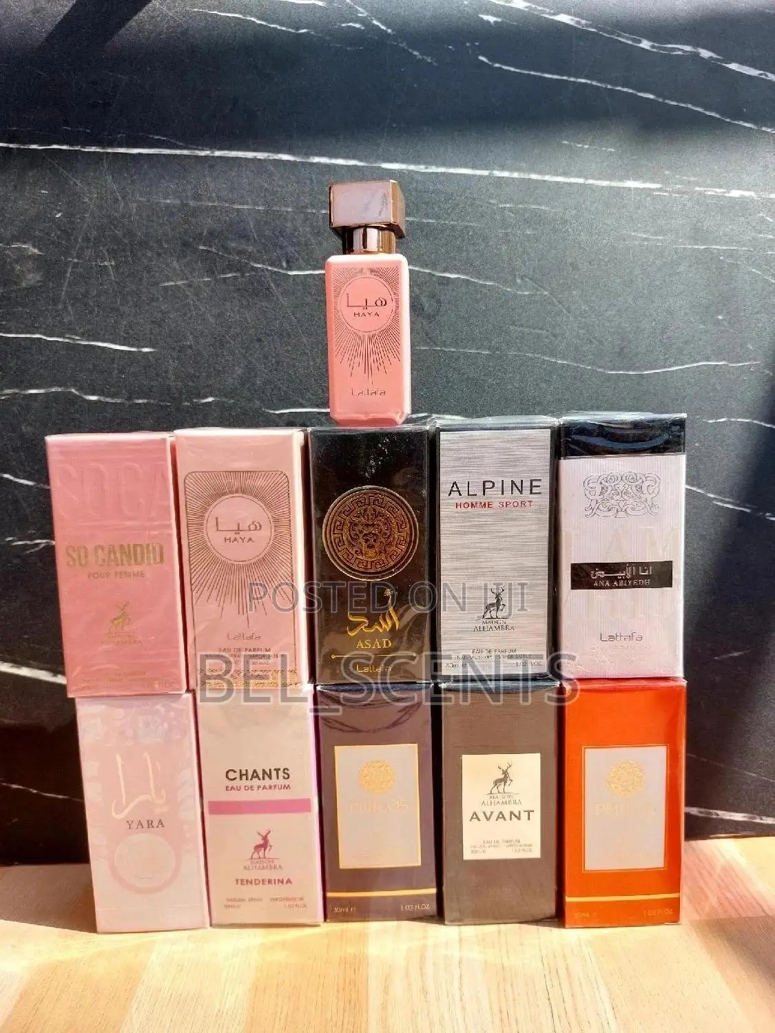 30ml Lattafa and Maison Alhambra Perfumes