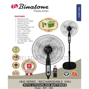 Chargeable Standing Fan