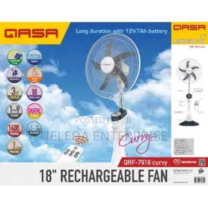 QASA Rechargeable Floor Fan