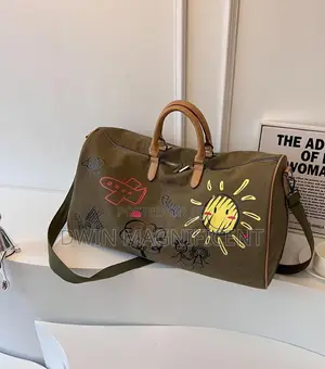 Original Canvas Material Duffle Bag