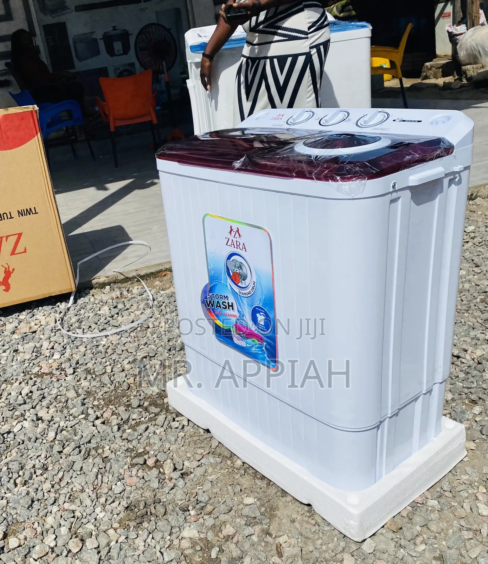 Brand New Zara 5kg Top Load Washing Machine + Spin/Dry.
