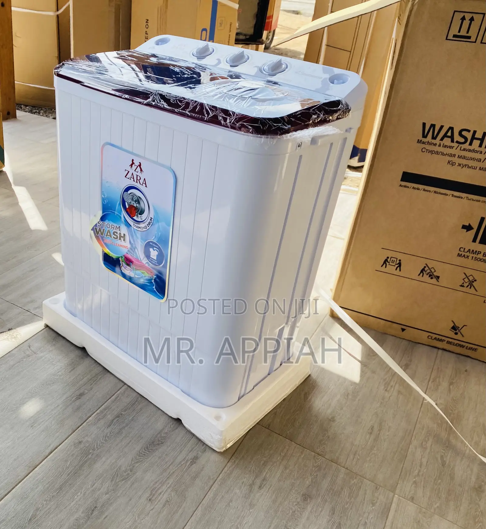 High Quality Zara 5kg Top Load Washing Machine + Spin/Dry.