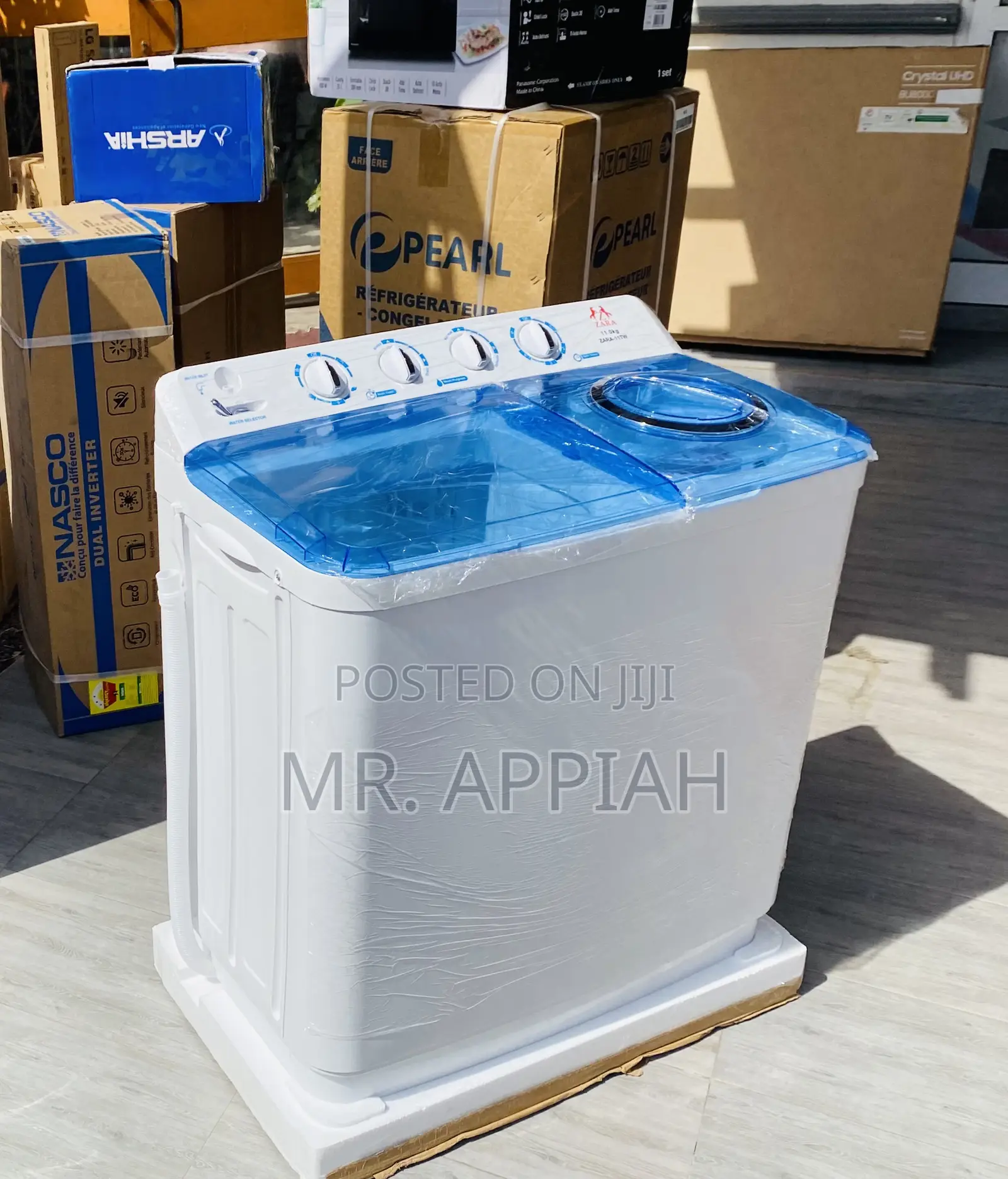 Classic Design Zara 11kg Top Load Washingmachine + Spin/Dry