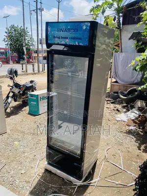 Fast Cooling Nasco Nasfl400-1dr Electric Display Fridge.