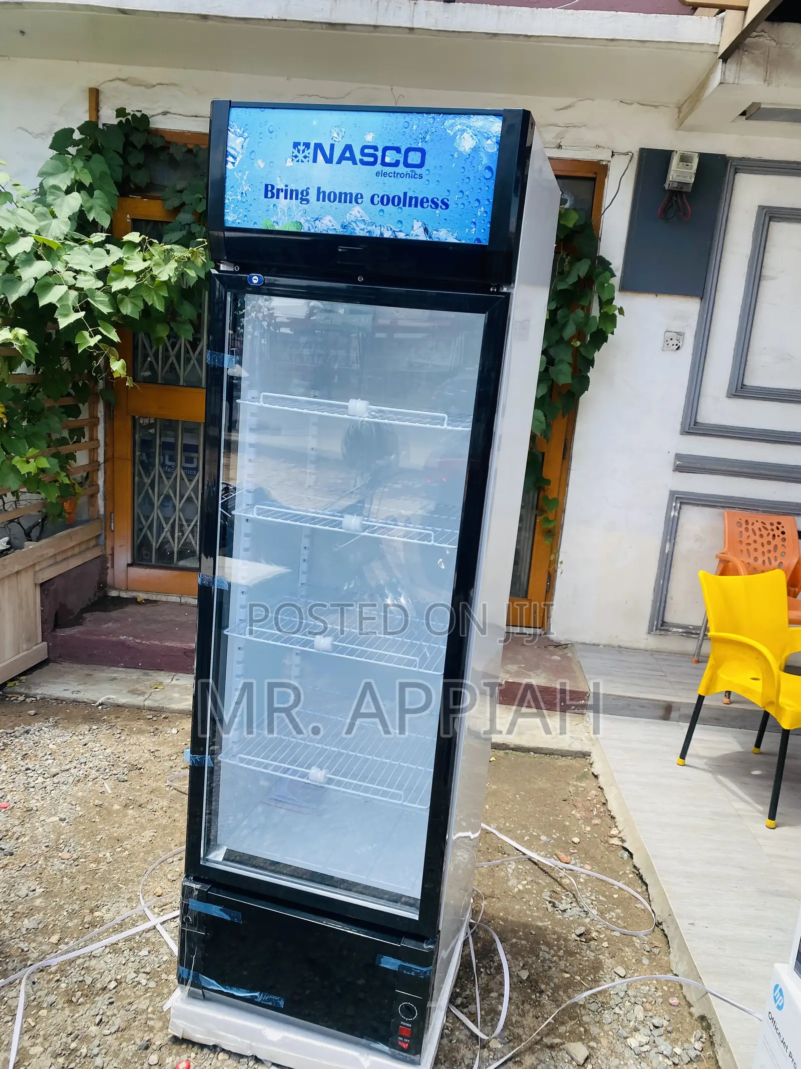 Durable Nasco Nasfl400-1dr 1 Dood Electric Display Fridge