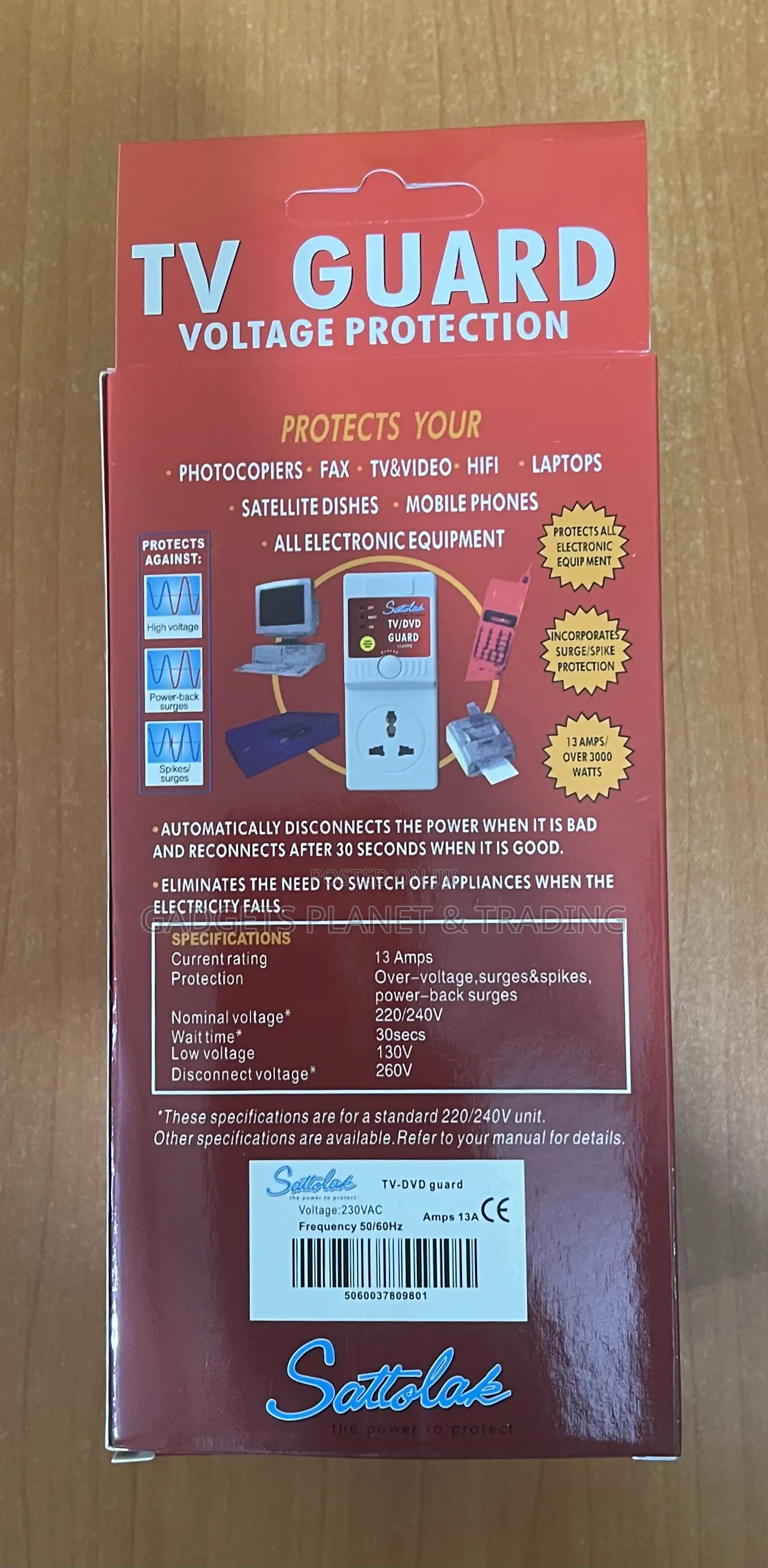 TV Guard Voltage Protection