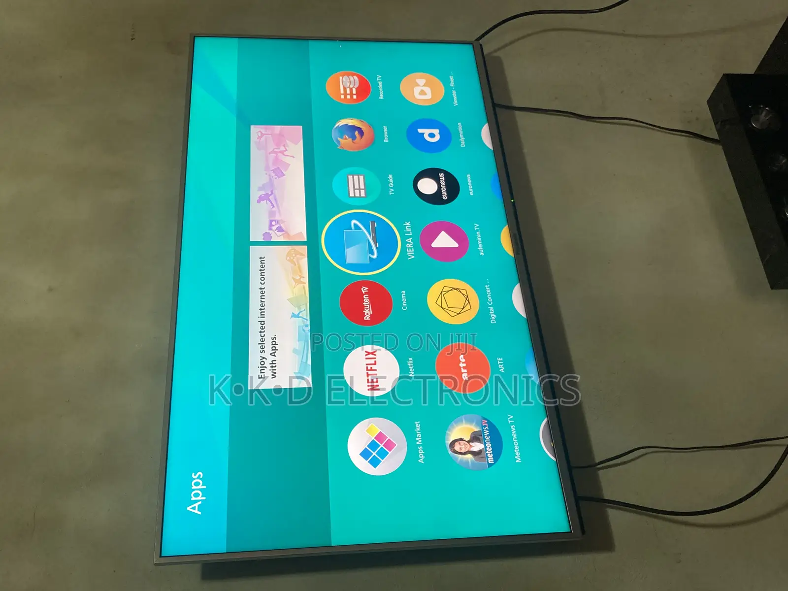 Panasonic 40 Inches Ultra Hd HDR Ultra Slim Smart Tv