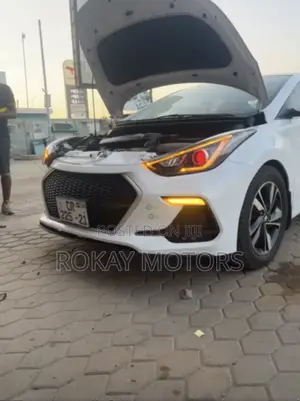 Elantra 2012,2013,2014,2015 Headlights Full Led(Demon Eye)