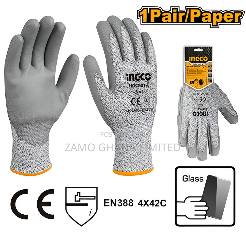 Cut-Resistance Gloves - Hgcg01-L