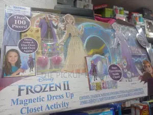 Disney Frozen 2 Magnetic Dress Closet 100+ Activity Playset