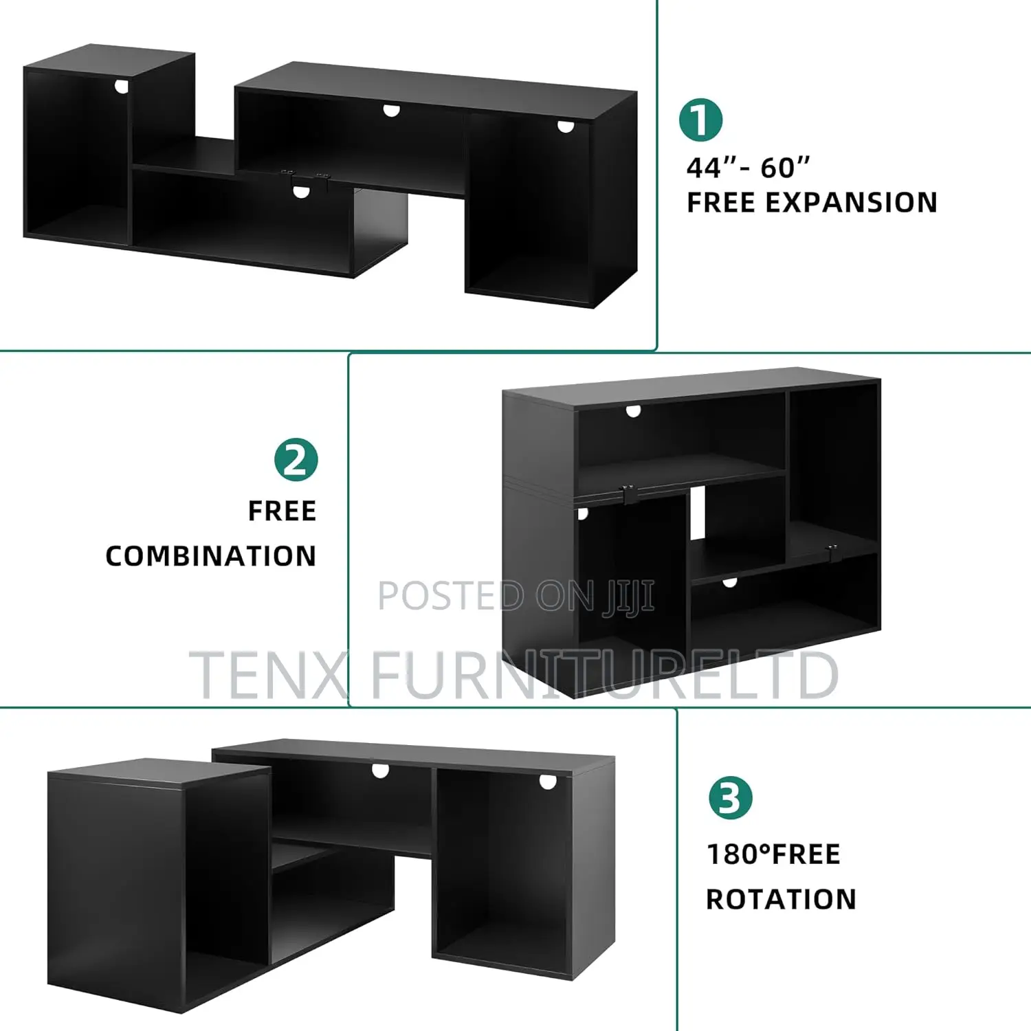 Tv Stand (W/Led Strip)