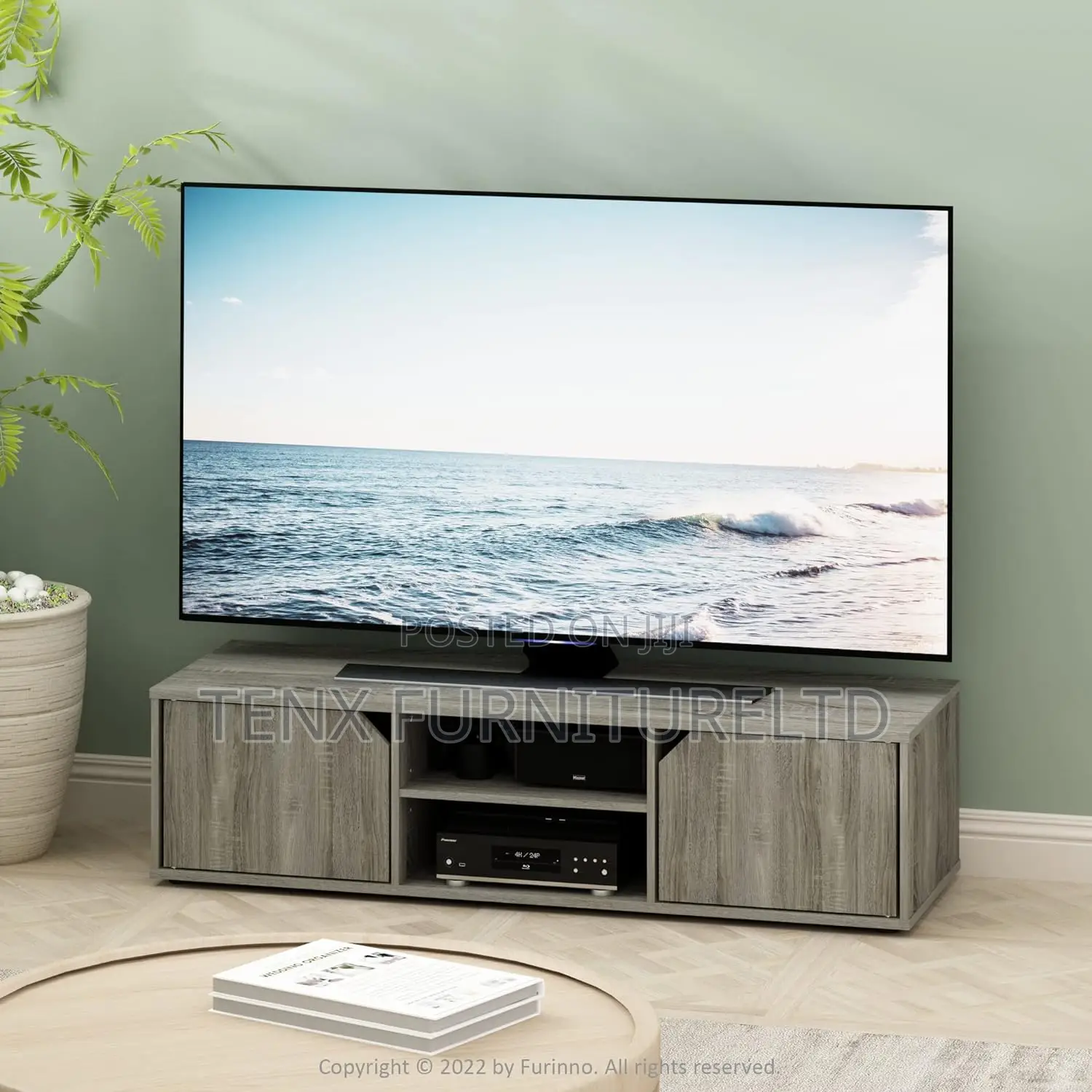 Tv Stand (French Oak Grey)
