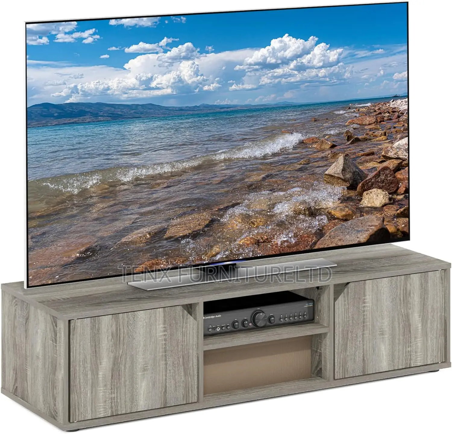 Tv Stand (French Oak Grey)