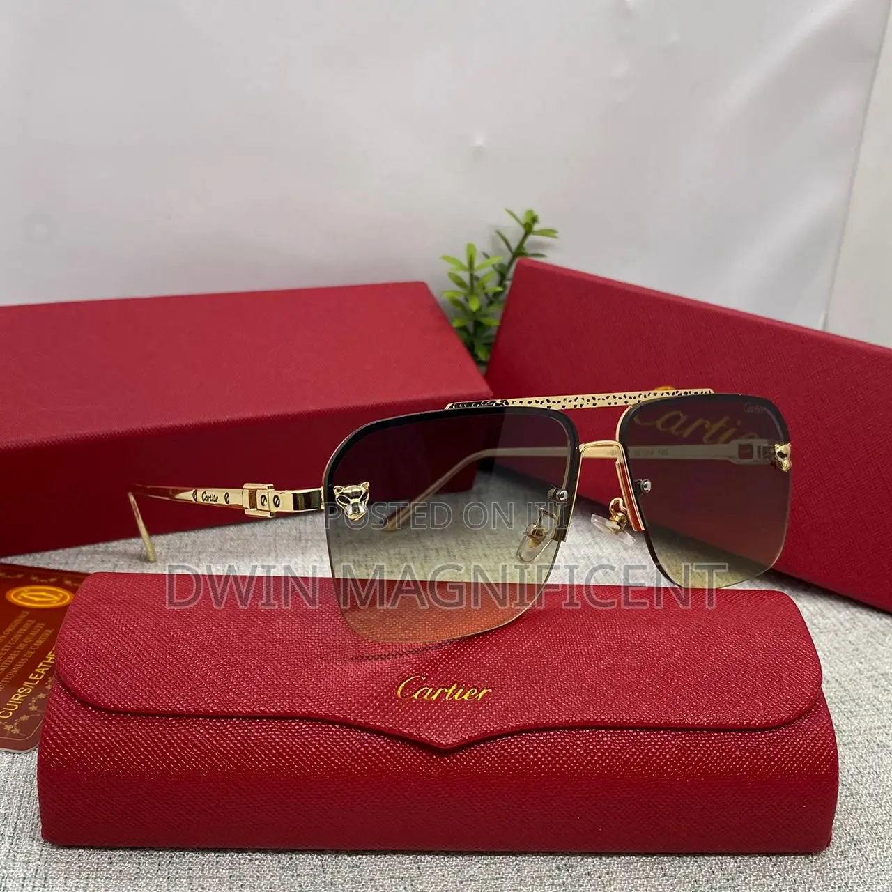 High-Caliber Cartier Glasses