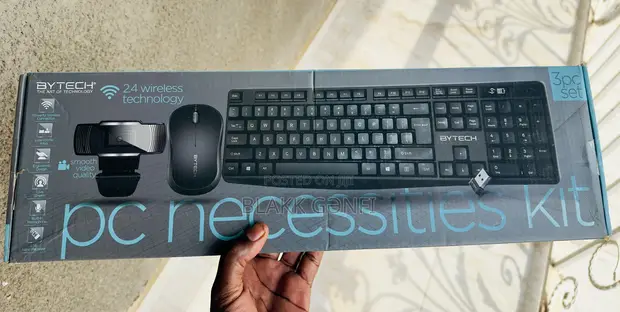 Bytech Pc Necessity Kit (3in1) Keyboard/Mouse/Camera