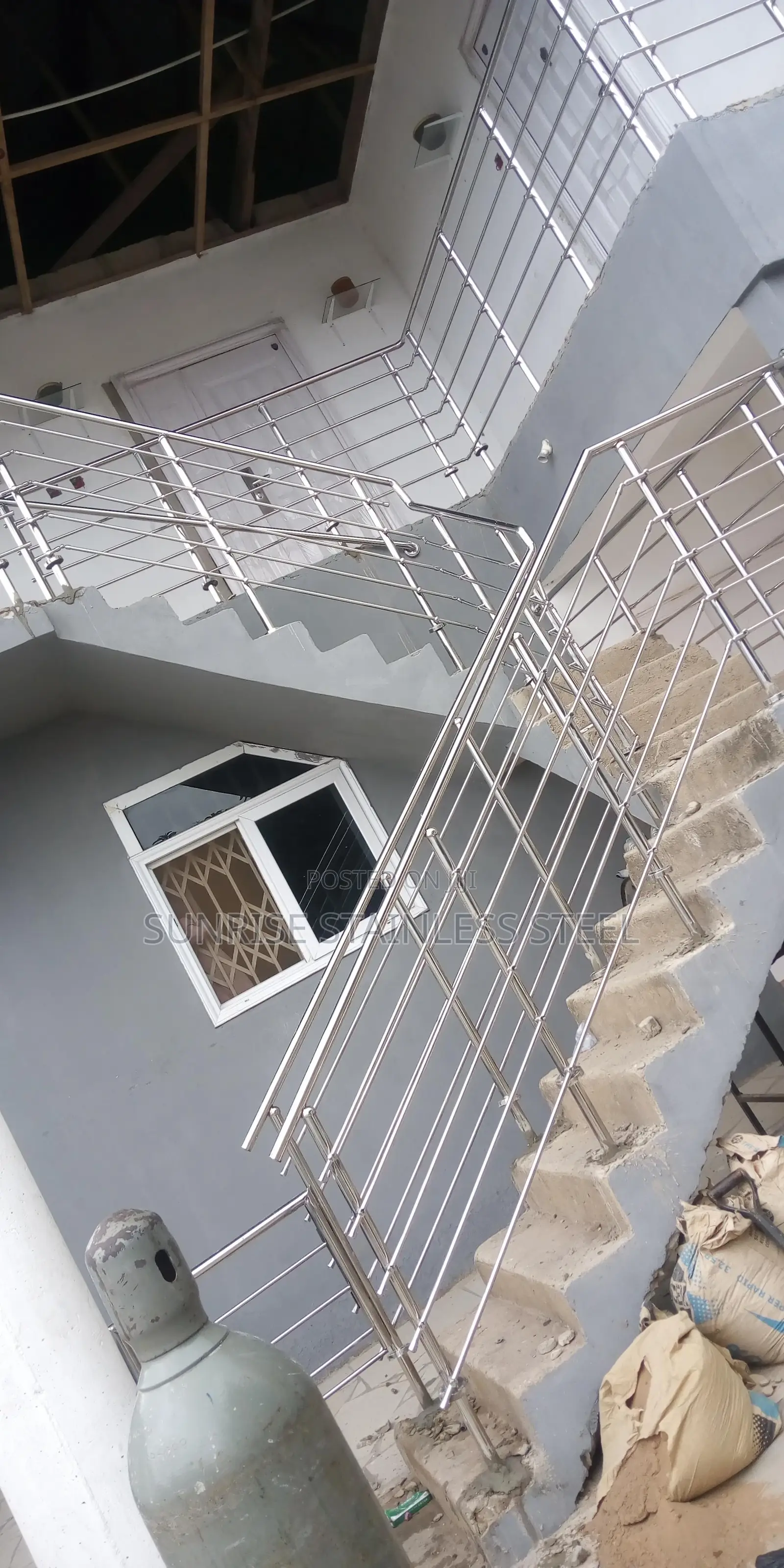Stainless Flowers Design Installation