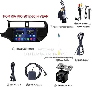 Kia Rio 2012-2016 Android Player