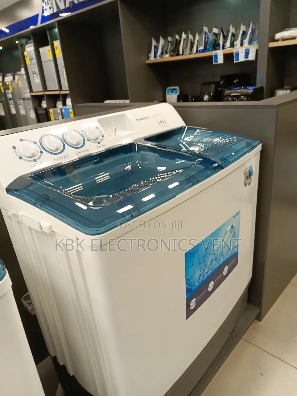 Nasco 15kg Twin Tub Washing Machine