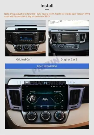 Toyota Rav4 2013 – 2017 Multimedia Player Android