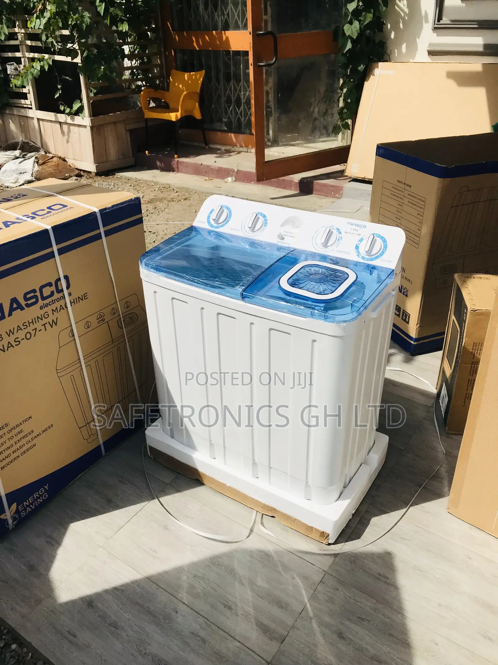 Electric Topload Semiautomatic Washingmachine Nasco 7kg