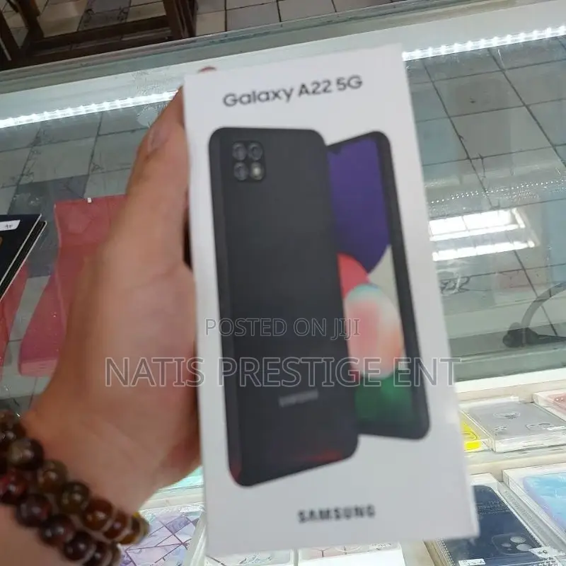 New Samsung Galaxy A22 5G 64 GB Black