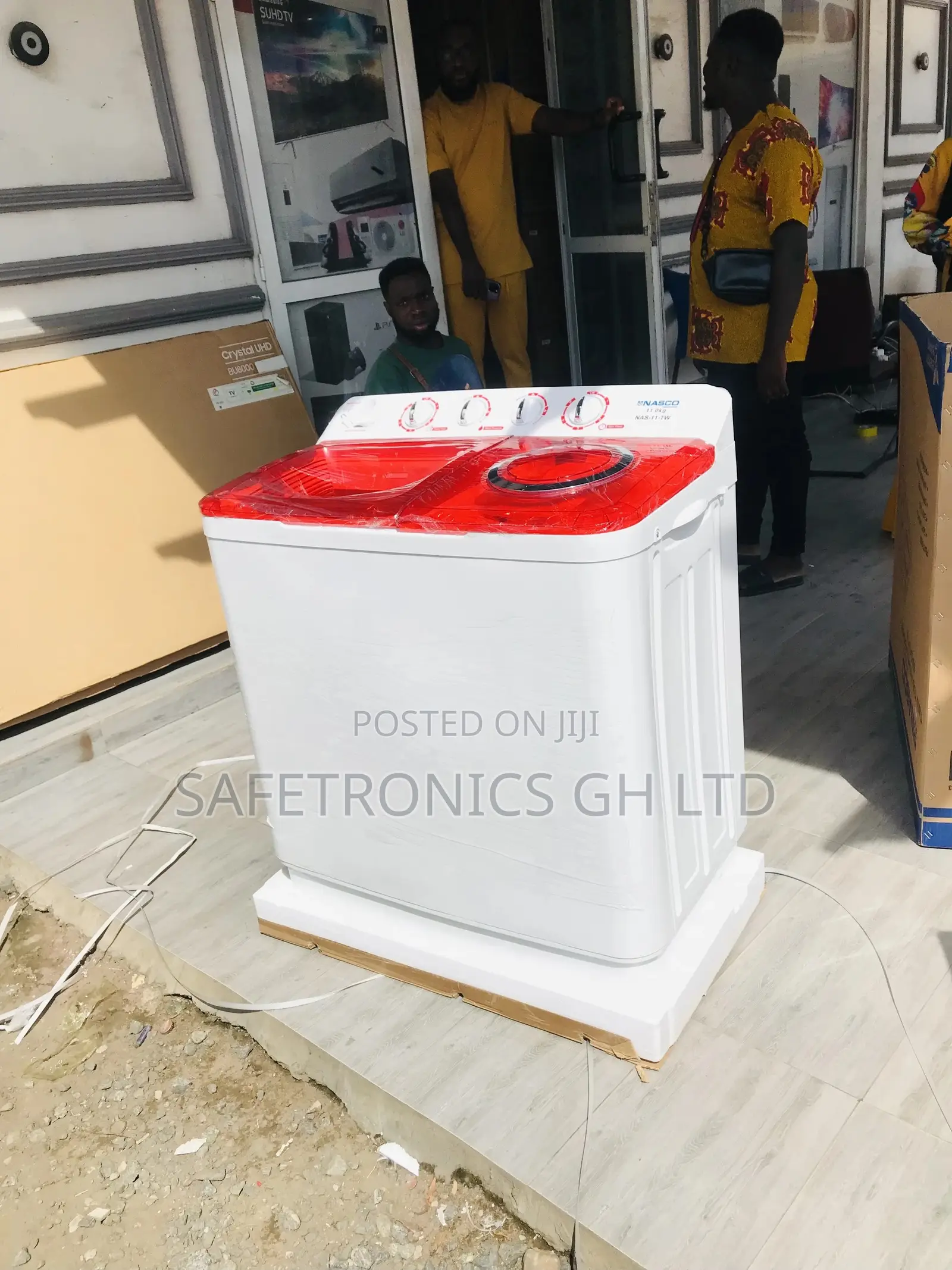 Electric Semiautomatic Nasco Topload 7kg Washingmachine
