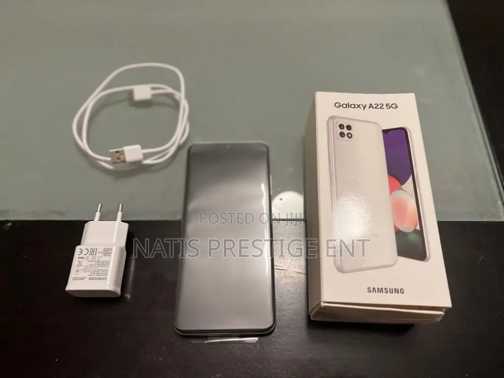New Samsung Galaxy A22 5G 128 GB White