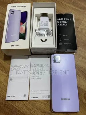 New Samsung Galaxy A22 5G 64 GB Purple