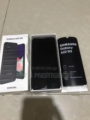 New Samsung Galaxy A22 5G 64 GB Black