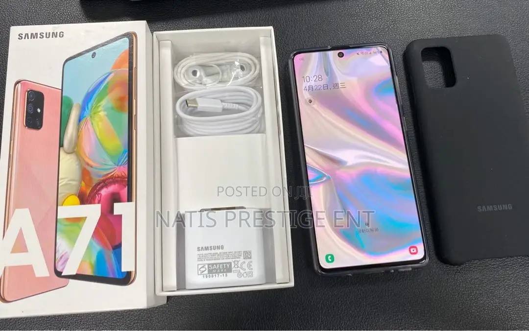 New Samsung Galaxy A71 5G 128 GB Black