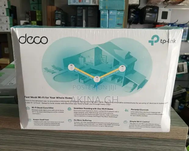 Tp-Link Deco M4 (3 Pack) Whole Home Mesh Wifi System Ac1200 2