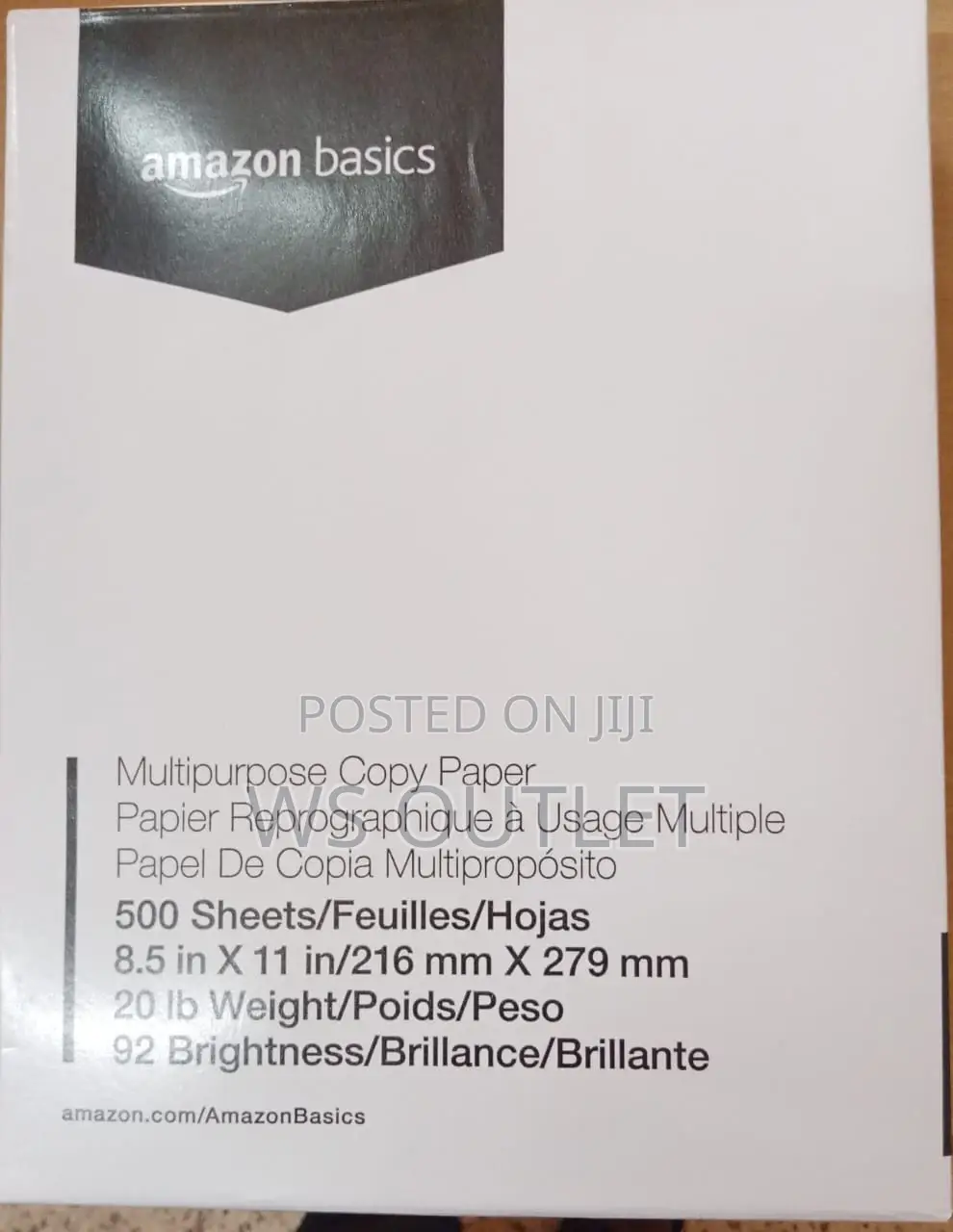 Amazon Basics Multipurpose Copy Printer Paper