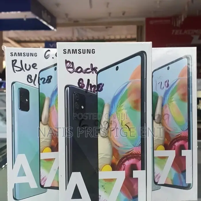 New Samsung Galaxy A71 5G UW 128 GB Black
