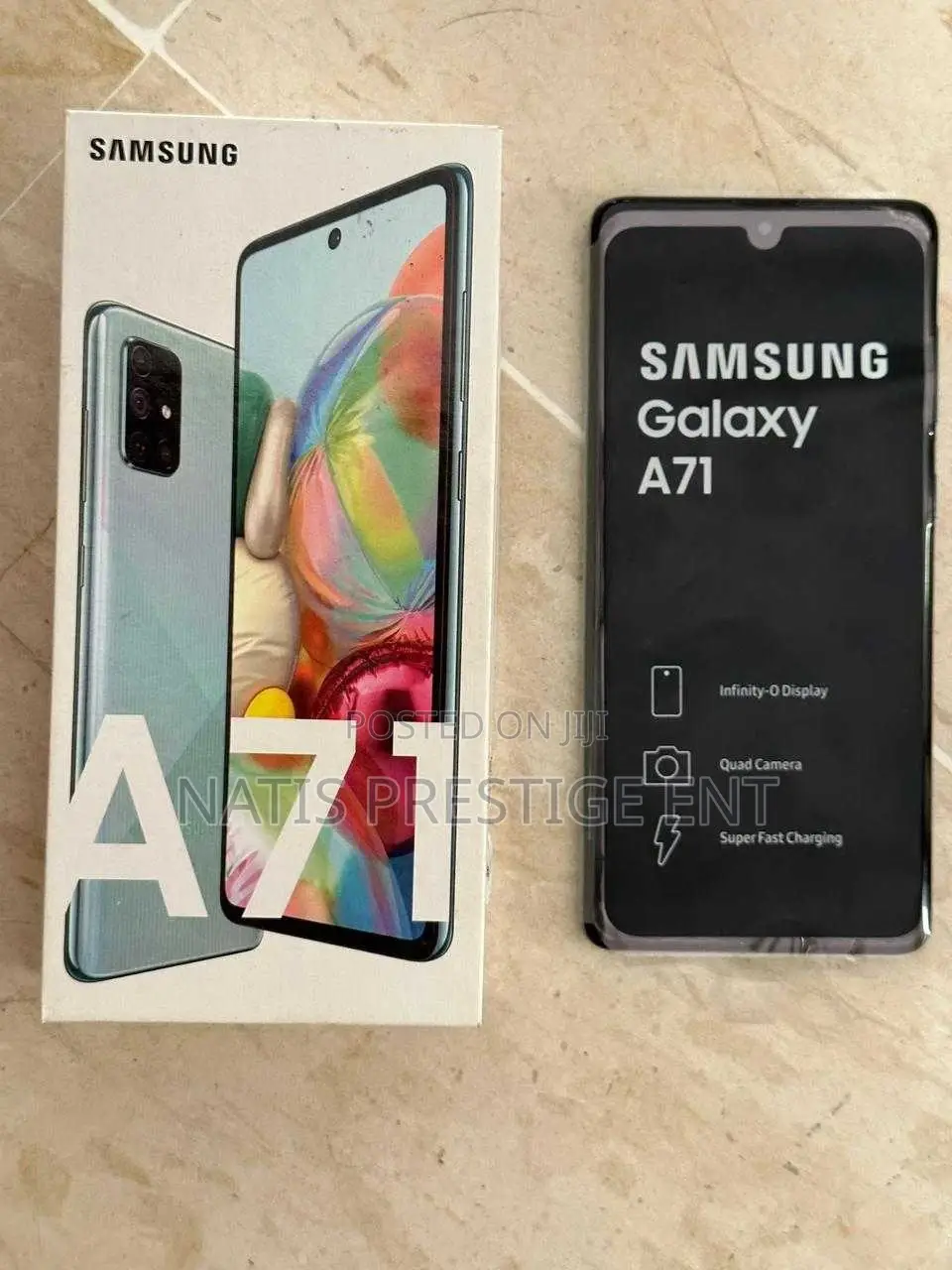 New Samsung Galaxy A71 5G UW 128 GB Black