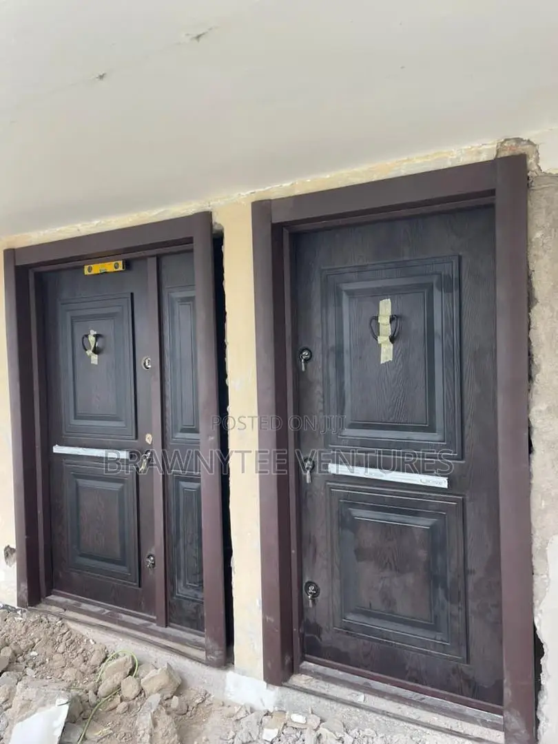 Brawnytee Coffee Brown Cement Cast TK Doors
