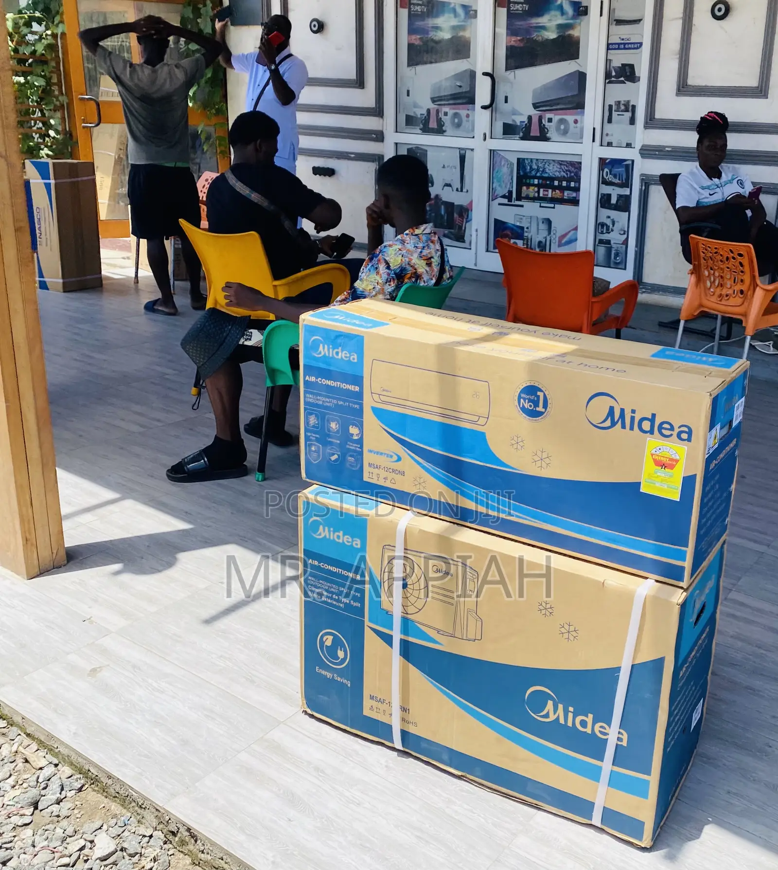 Authentic Midea 1.5hp Split Type Air Conditioner(R410).