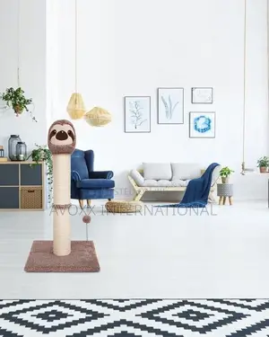 Poils Bebe Cat Scratching Post,30.3’’Tall Bradypot Scratcher