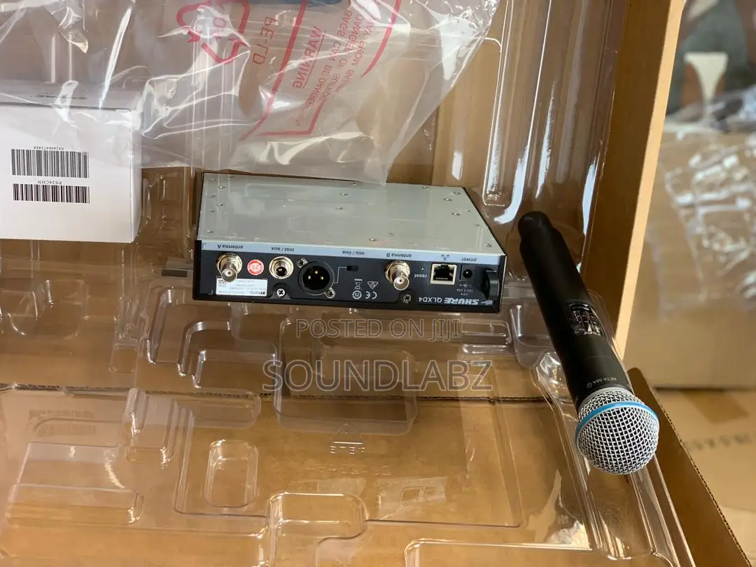 Shure QLX-D4 Digital High Quality Wireless Single Microphone