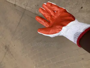 Orange Palm Hand Gloves