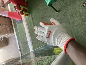 Orange Palm Hand Gloves