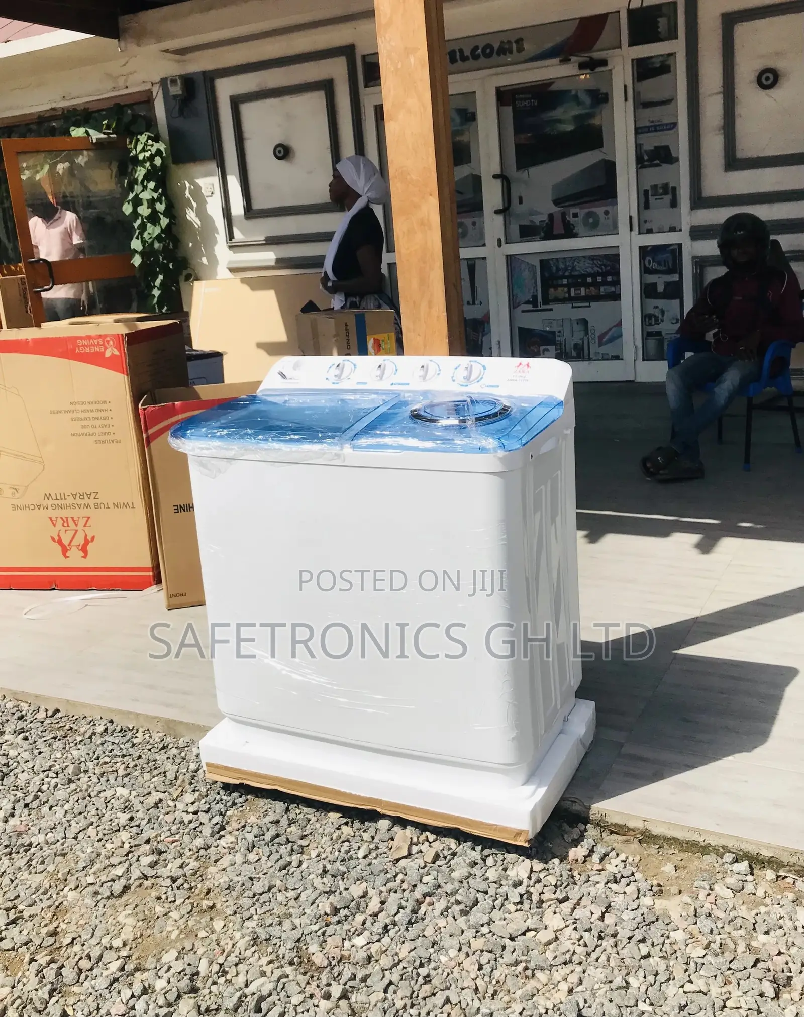 Durable Zara 11kg Topload Semiautomatic Washingmachine