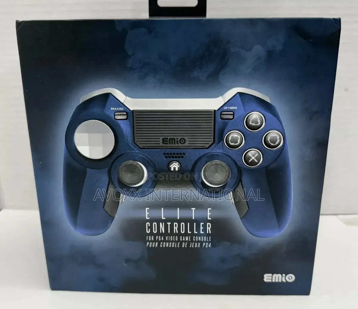 PS4 Controller Emio Elite Blue (For PS4 Video Game Console)