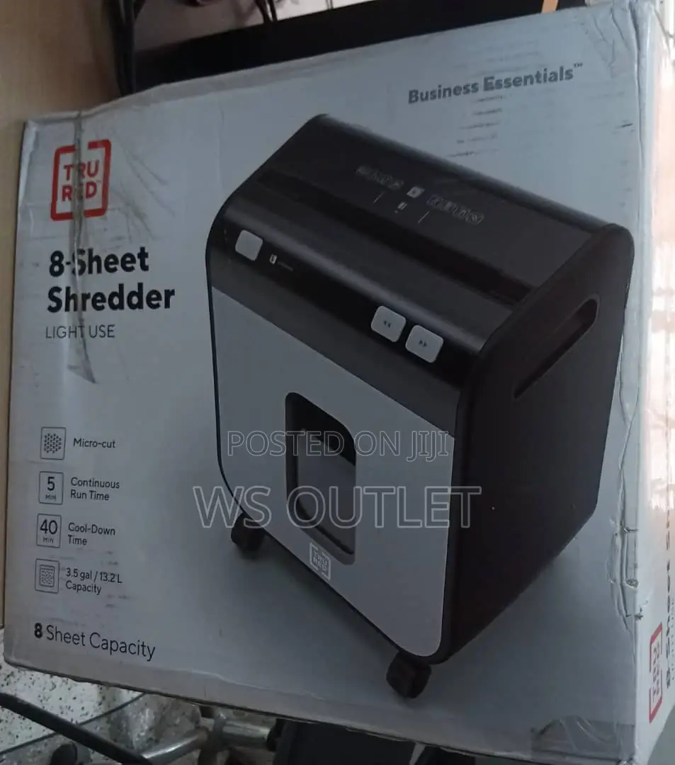 Sheet Paper Shredder From The Us