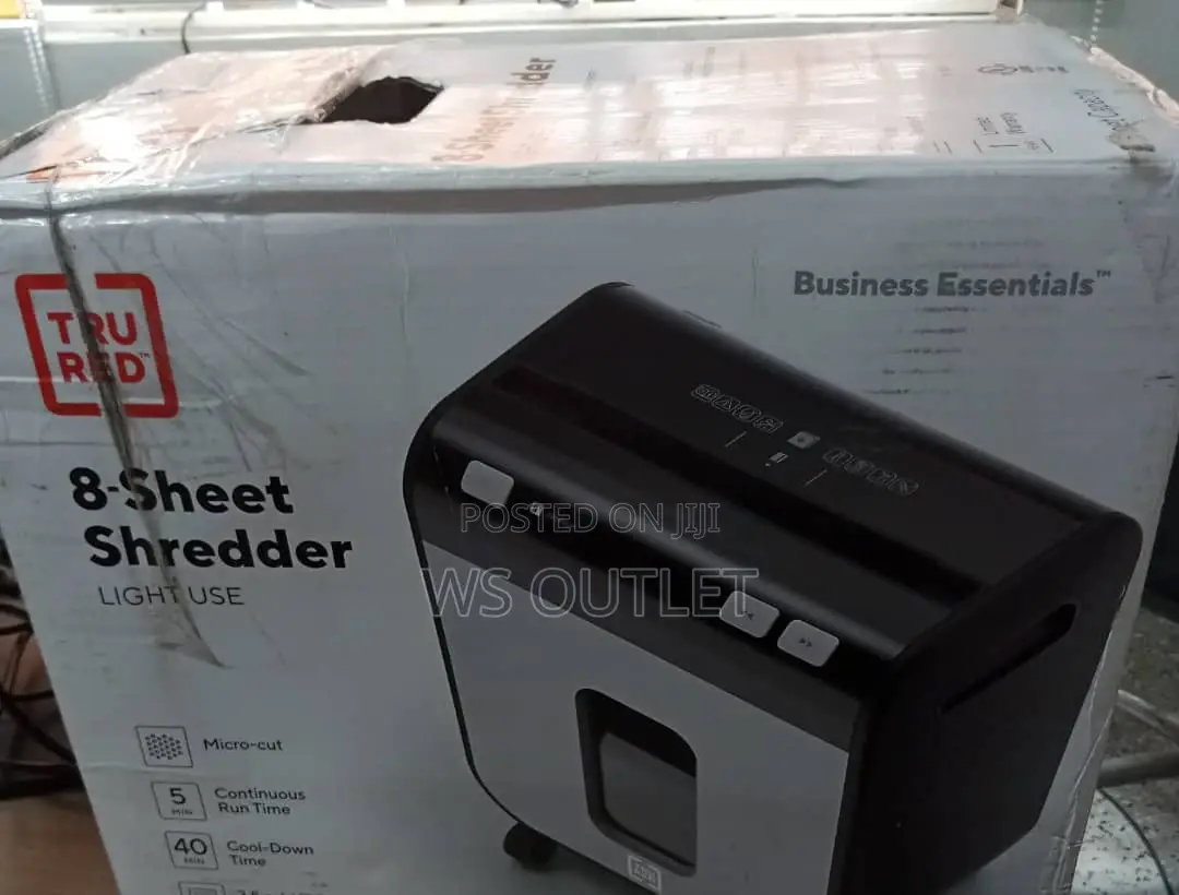 Sheet Paper Shredder From The Us